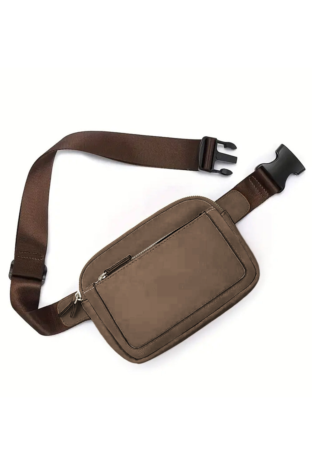 Desert Palm Minimalist Multi-zipped Crossbody Bag - Bellisima Clothing Collective