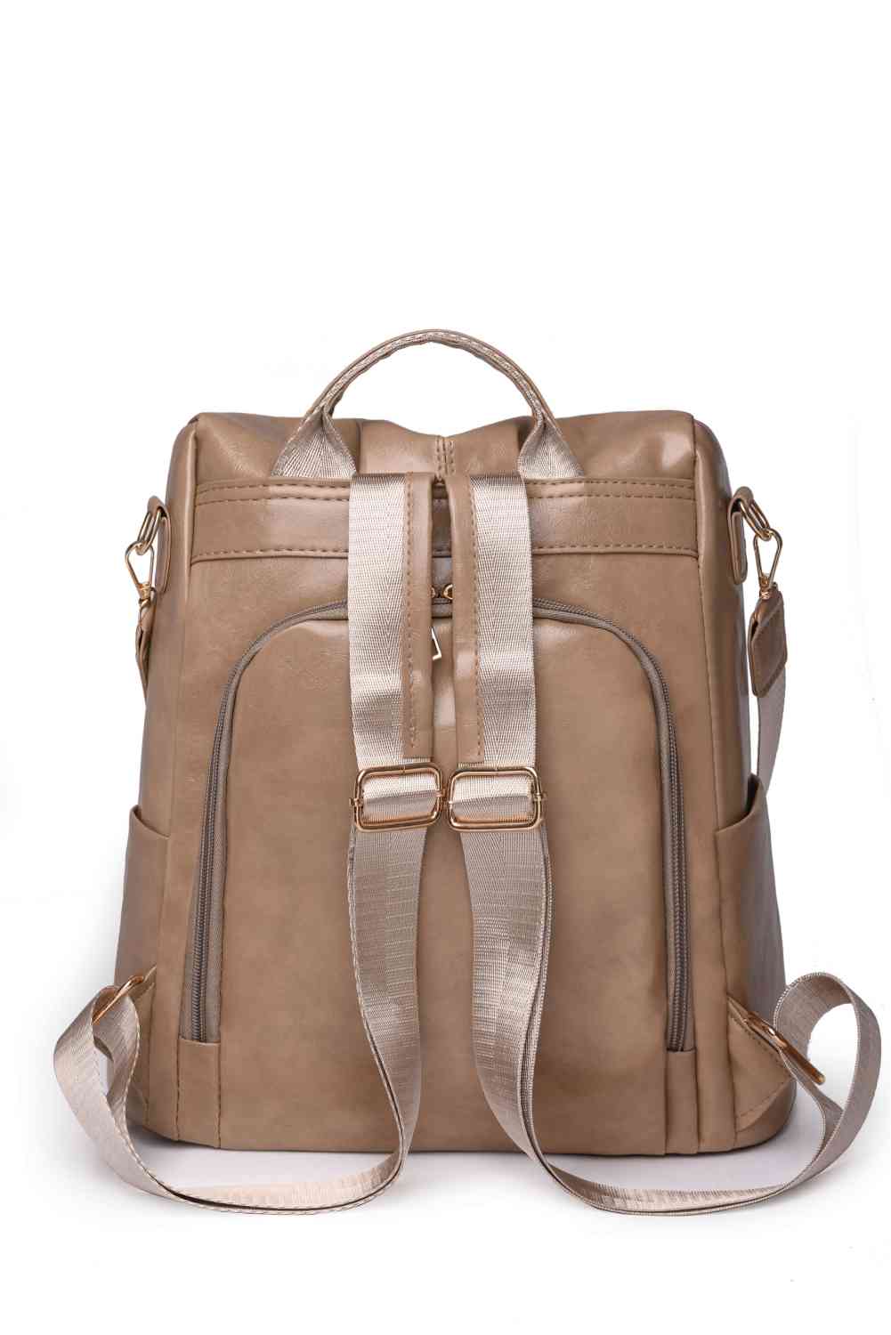 Zip Pocket Anti-Theft Backpack - Bellisima Clothing Collective