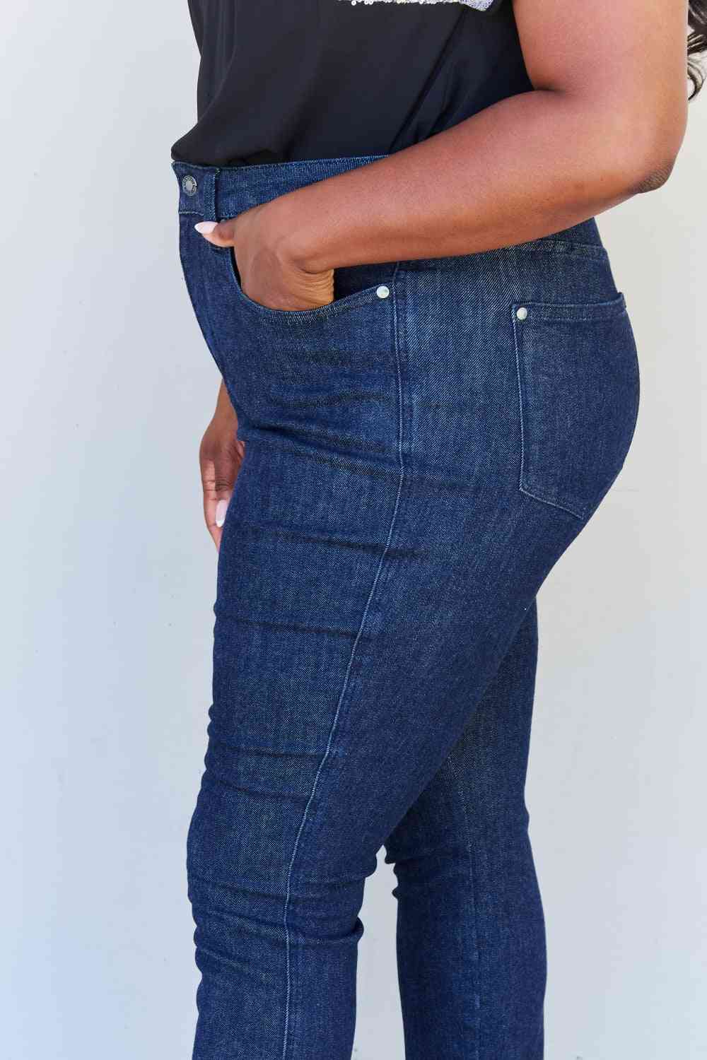 Esme Tummy Control High Waist Skinny Jeans by Judy Blue - Bellisima Clothing Collective