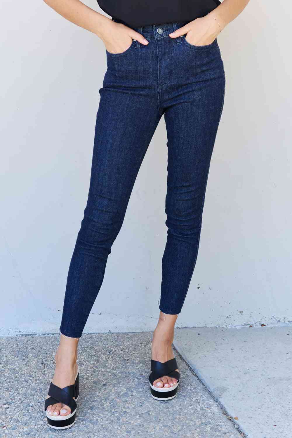 Esme Tummy Control High Waist Skinny Jeans by Judy Blue - Bellisima Clothing Collective