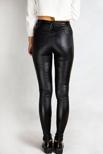 High Waist Skinny Pants - Bellisima Clothing Collective