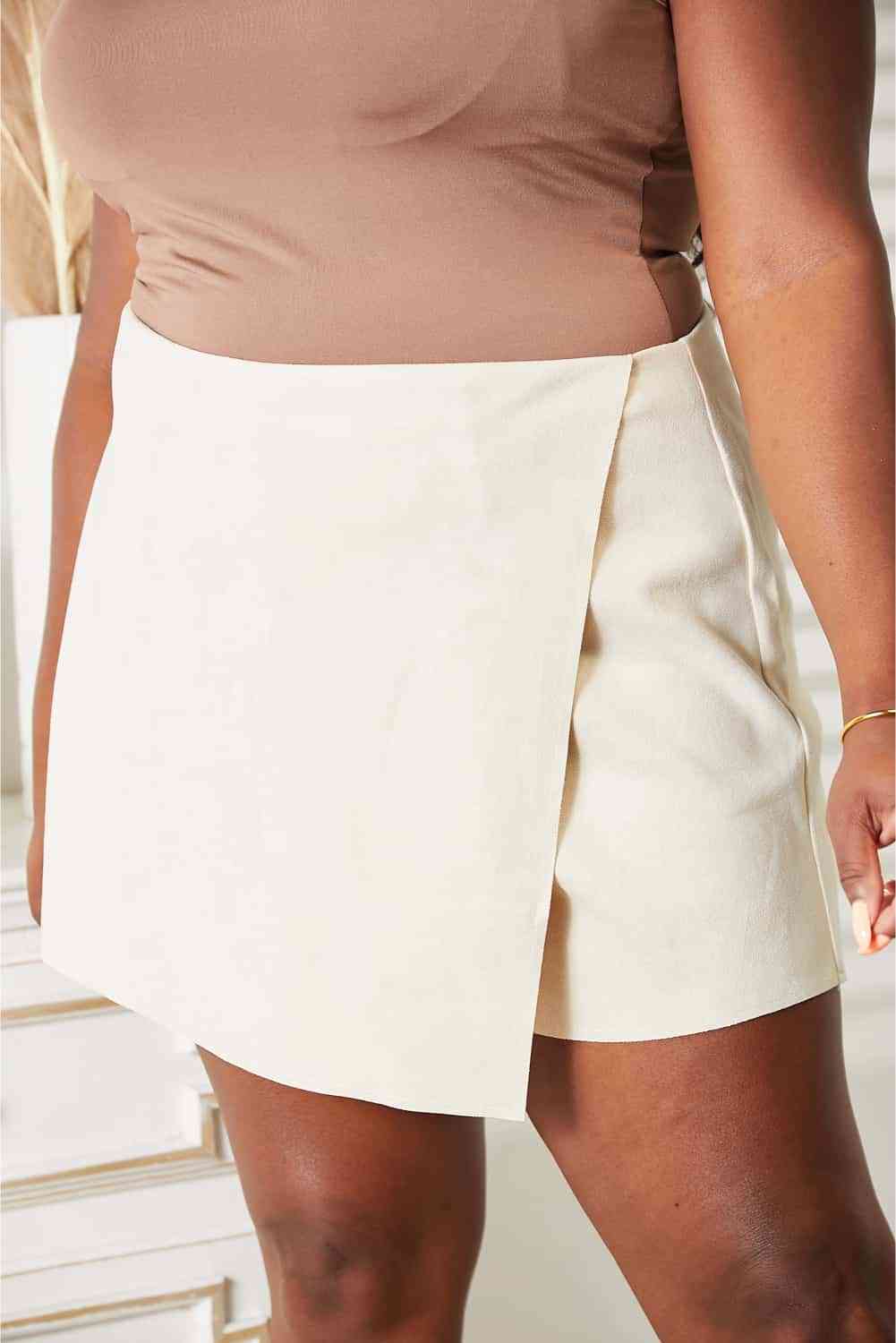 HEYSON Full Size Mini Skort - Bellisima Clothing Collective