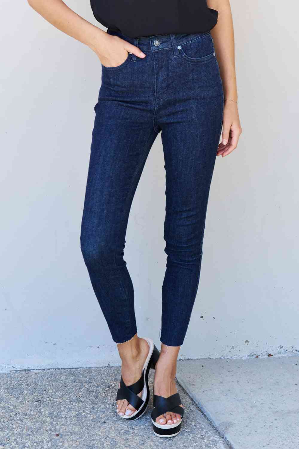 Esme Tummy Control High Waist Skinny Jeans by Judy Blue - Bellisima Clothing Collective