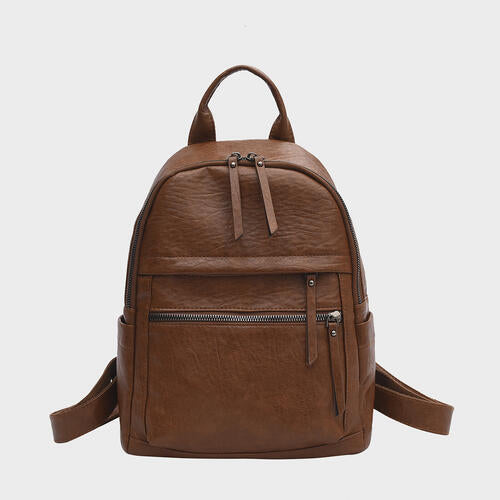 Vegan Leather Backpack - Bellisima Clothing Collective