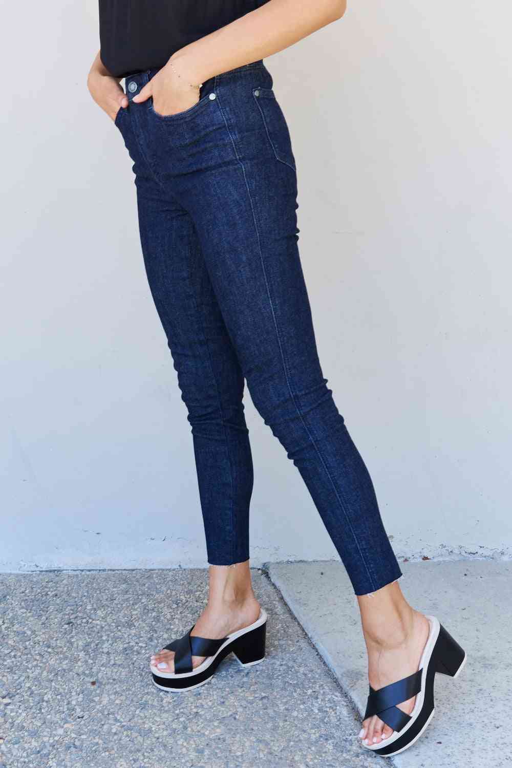 Esme Tummy Control High Waist Skinny Jeans by Judy Blue - Bellisima Clothing Collective