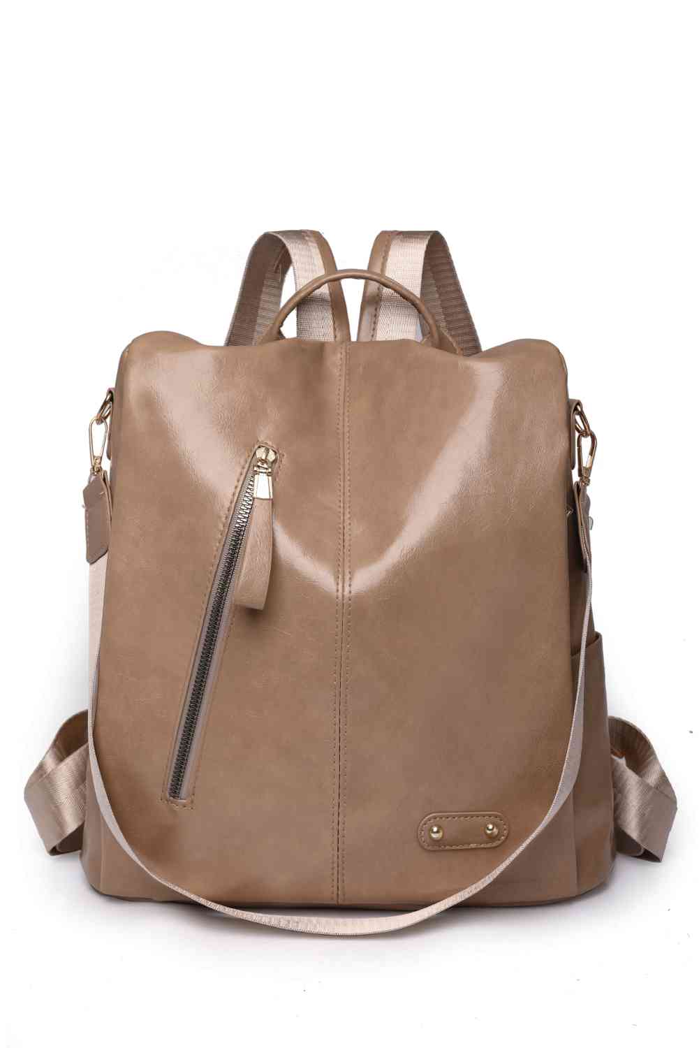 Zip Pocket Anti-Theft Backpack - Bellisima Clothing Collective