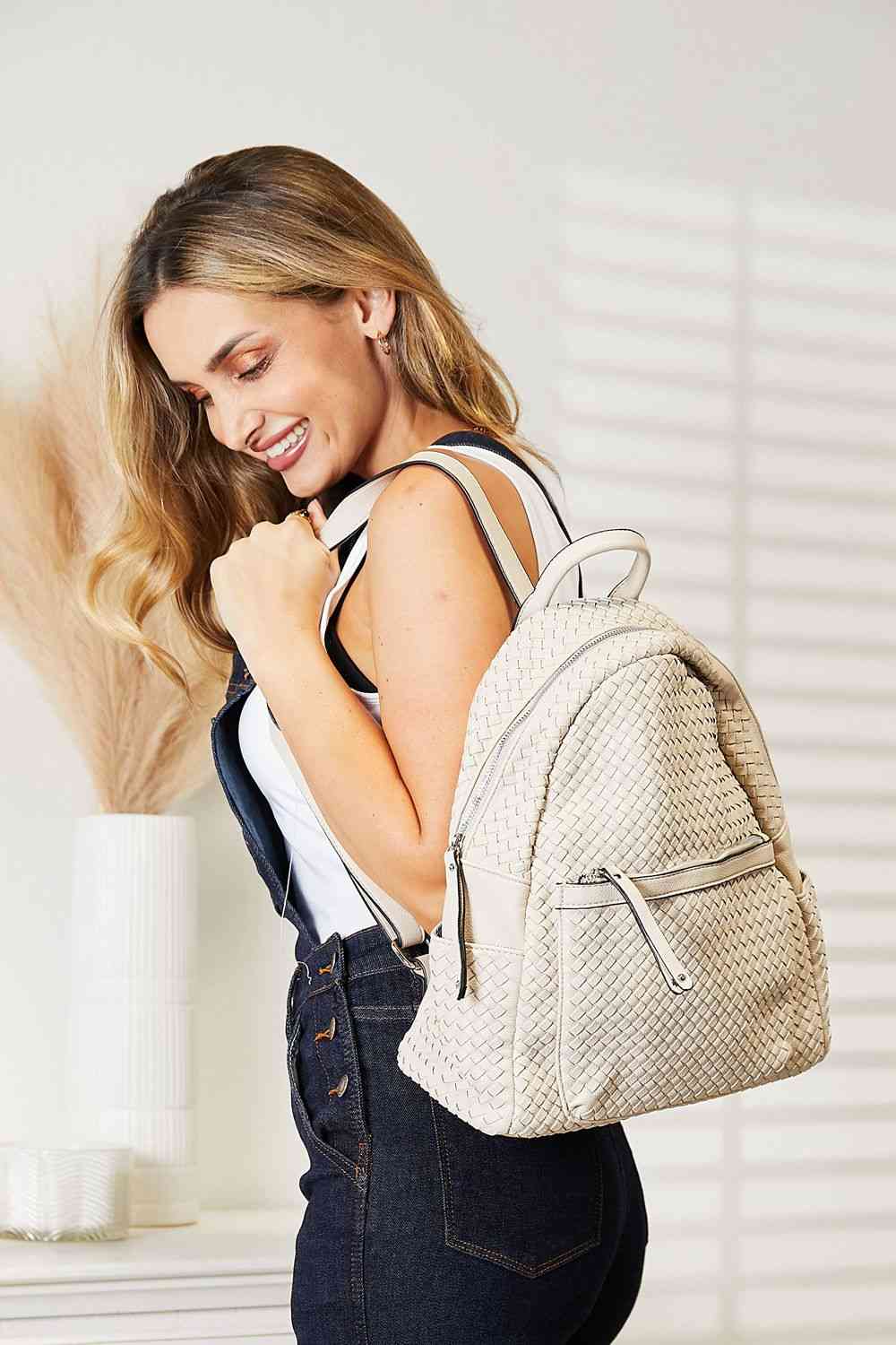 Vegan Leather Backpack - Bellisima Clothing Collective