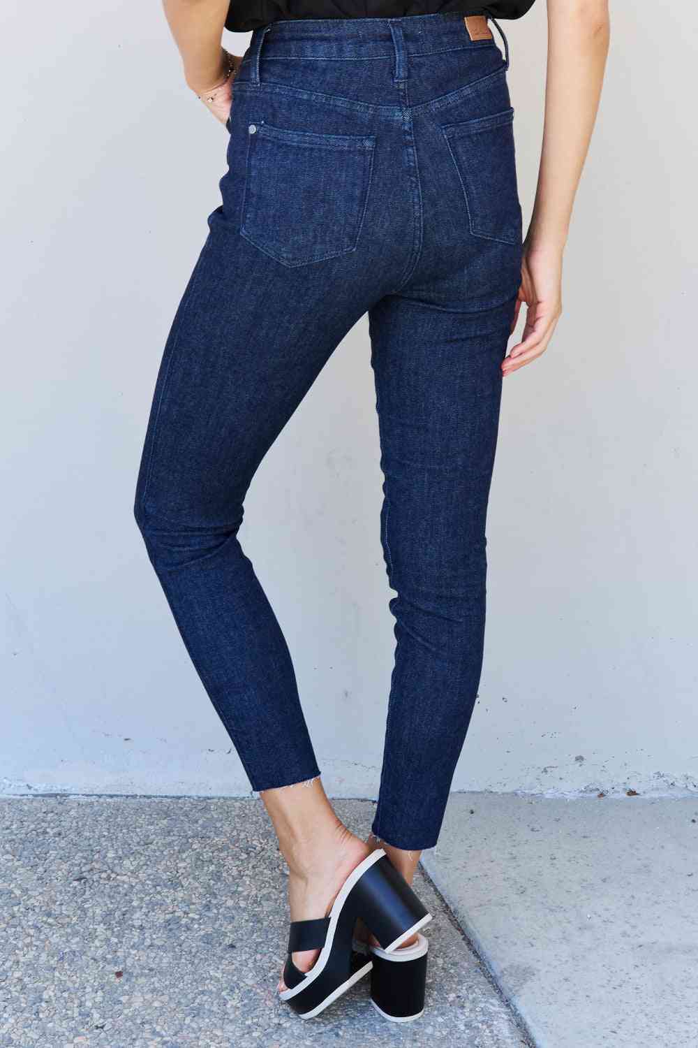 Esme Tummy Control High Waist Skinny Jeans by Judy Blue - Bellisima Clothing Collective