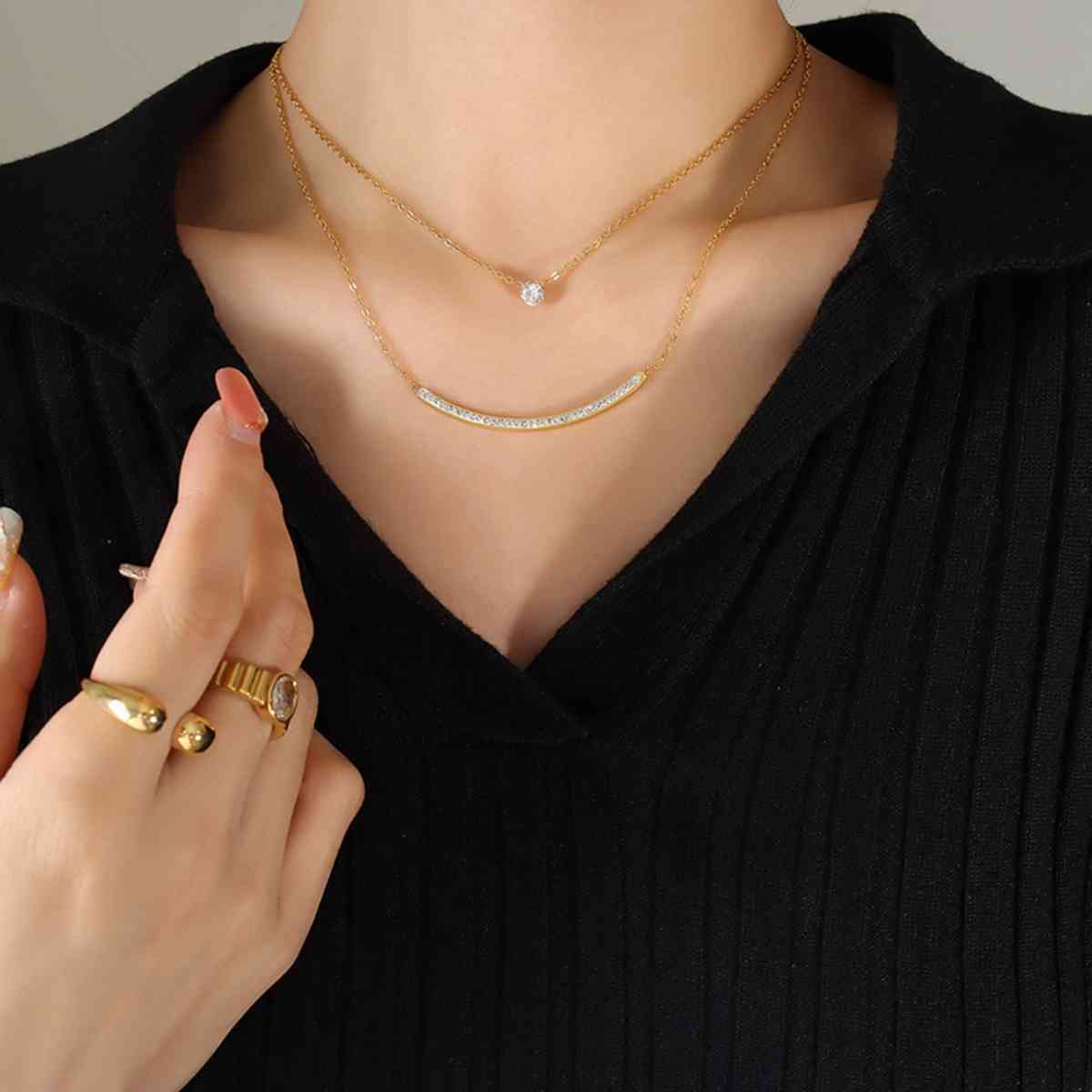 Layered Necklace - Bellisima Clothing Collective